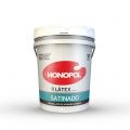 Pintura látex satinado 18l blanco