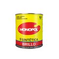 Pintura sintética brillo 0.9l rojo vivo